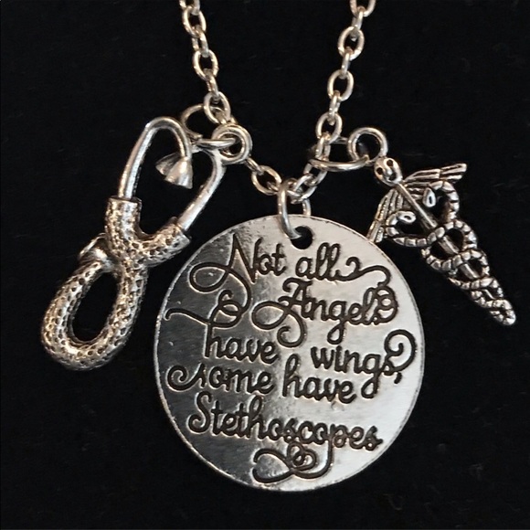 Jewelry - Charm nurse necklace🏥NWOT